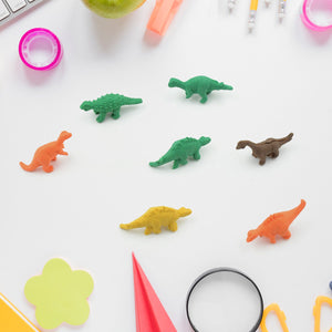8860 Dinosaur Shaped Erasers Animal Erasers For Kids Dinosaur Erasers Puzzle 3d Eraser Mini Eraser Dinosaur Toys Desk Pets For Students Classroom Prizes Class Rewards Party Favors (7 Pc Set)
