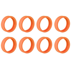 Luggage Wheel Covers 8  4 Pcs Luggage Wheel Covers For Suitcase Reduce Noise For Travel Luggage Suitcase Silicone Suitcase Wheels Cover For Protect Suitcase Wheels (8 Pcs  4 Pc Set)