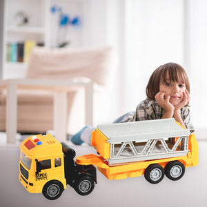 17687 Realistic Long-haul Toy Vehicle Transport Playset With Lights And Sound