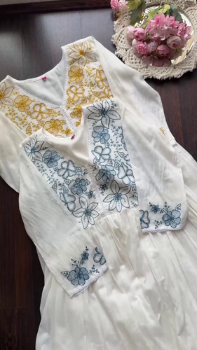 Cotton Anarkali Kurta Set